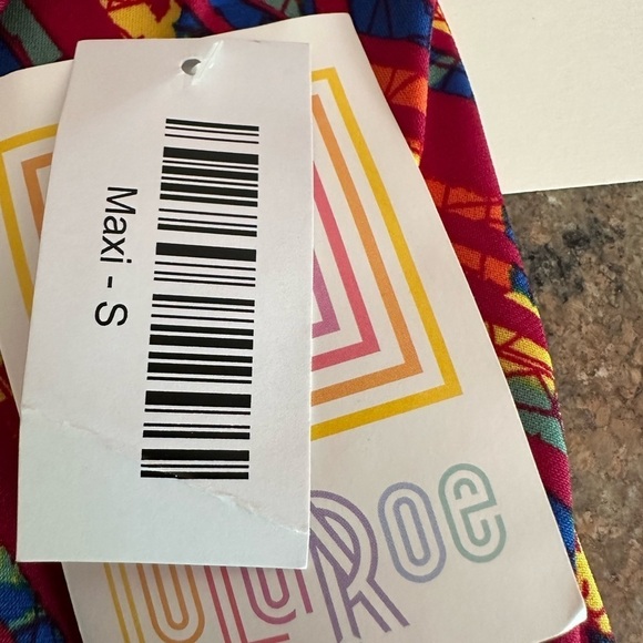 LulaRoe midi pencil skirt bright yellow size small - Picture 3 of 6